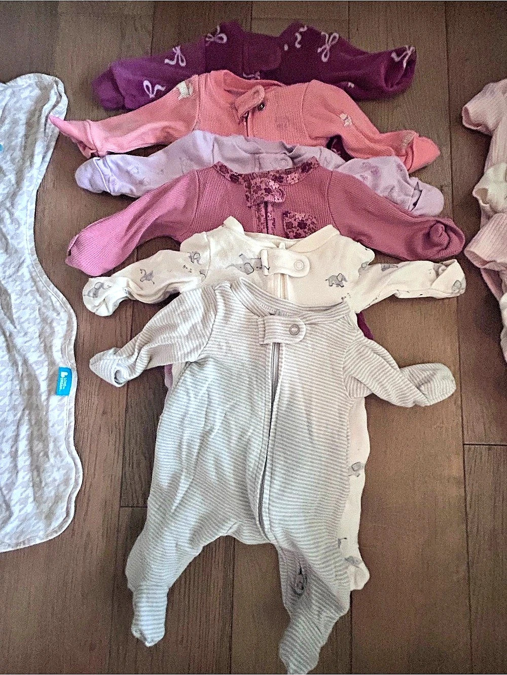Premie clothing lot and Love to Dream Swaddle